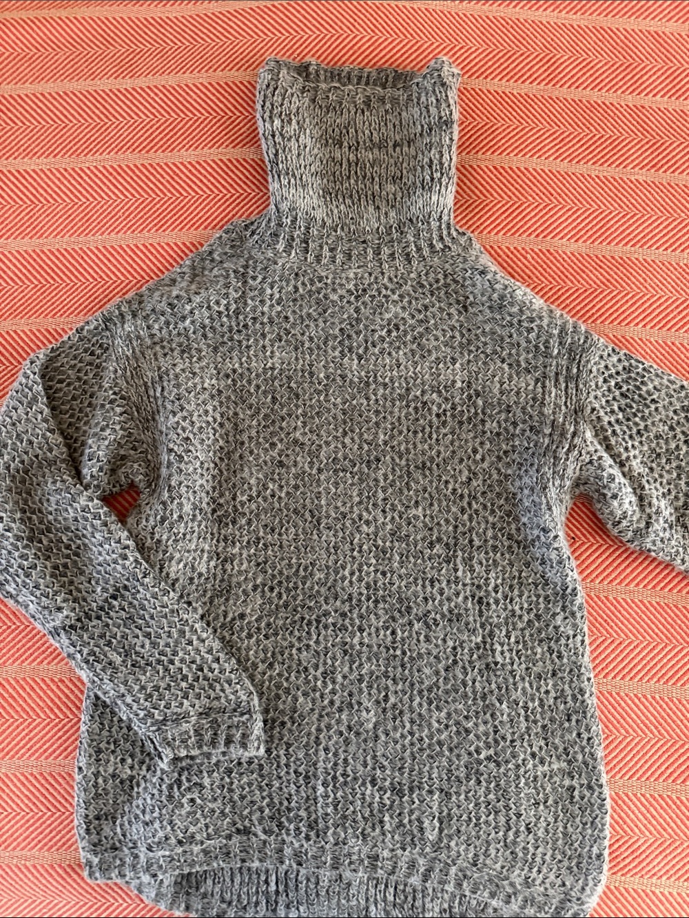 Brochu Walker Gray Turtleneck Sweater
